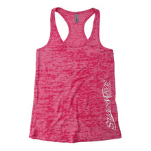 Load image into Gallery viewer, Silver Wave Ladies Burnout Tank - Hot Pink - CLEARANCE
