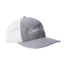 Load image into Gallery viewer, Silver Wave Core Mesh Cap - Heather Grey / White - CLEARANCE

