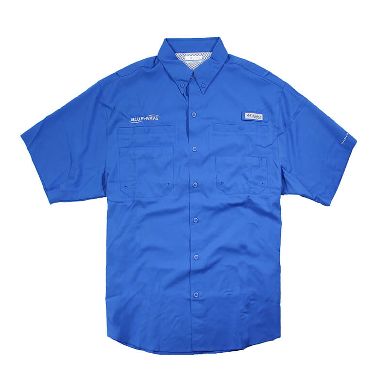 Columbia Tamiami II S/S Shirt - Vivid Blue - CLEARANCE