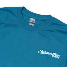 Load image into Gallery viewer, Silver Wave Cruise Tee - Galapagos Blue
