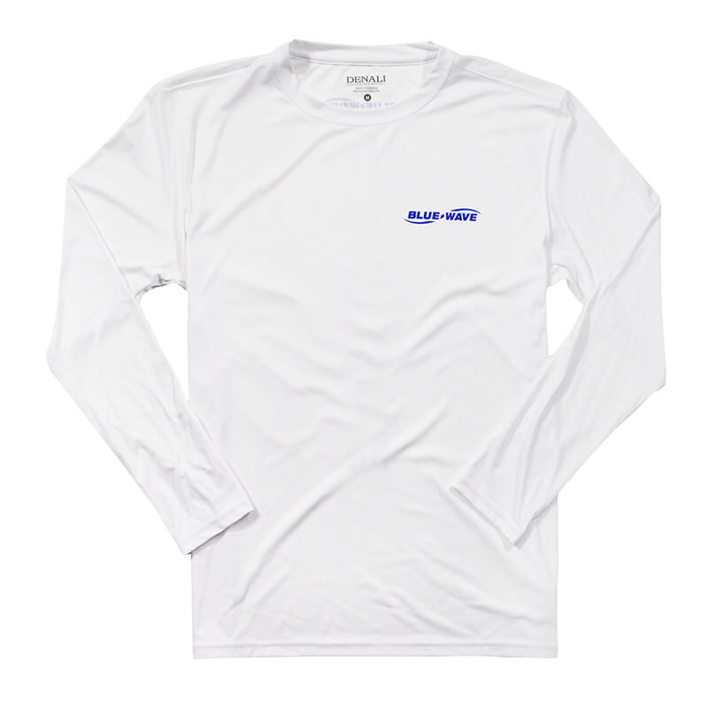 Camiseta LS Denali Performance - Blanco 