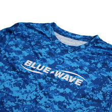 Load image into Gallery viewer, Waxed L/S Performance Tee - Ocean Blue - CLEARANCE
