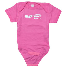 Load image into Gallery viewer, Blue Wave Infant Onesie - Raspberry
