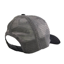 Load image into Gallery viewer, Washed Mesh Back Cap - Black / Charcoal
